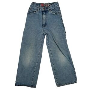 Bugle Boy Carpenter 7M Jeans Boys Size 10S 23W Blue Denim Millennium Series Y2K
